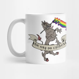 Pride Flag - Do Crimes Mug